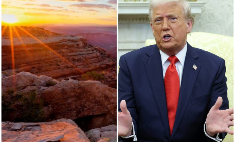 El presidente de Estados Unidos, Donald Trump, firmó órdenes ejecutivas para reducir a menos de una décima parte de su tamaño actual dos de las áreas nacionales protegidas más importantes del estado de Utah
