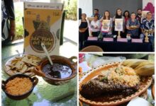 Habitantes de la capital poblana se dan cita en la junta auxiliar de San Pedro Zacachimalpa para disfrutar de la segunda edición de la Feria del Mole, un evento gastronómico que se desarrollará del 3 al 5 de julio.