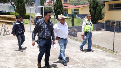 Por instrucción del gobernador Alejandro Armenta Mier, el Comité Administrador Poblano para la Construcción de Espacios Educativos (CAPCEE) supervisa la rehabilitación integral de planteles en la Sierra Norte de Puebla