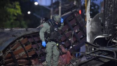 Un camión bomba explotó durante la madrugada del sábado junto a una estación de policía en Cúcuta, Colombia, cerca de la frontera con Venezuela.