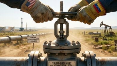 l histórico acuerdo petrolero firmado el 28 de agosto entre Estados Unidos y Venezuela le otorga a Washington el control sobre 65,000 millones de barriles de reservas comprobadas.