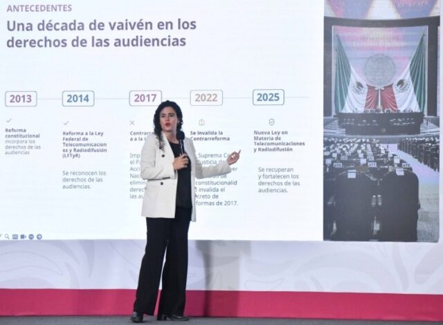 La Cámara Nacional de la Industria de Radio y Televisión (CIRT) reconoció importantes avances en el proceso de consulta pública que realiza la Comisión Reguladora de Telecomunicaciones (CRT) sobre los Derechos de las Audiencias.