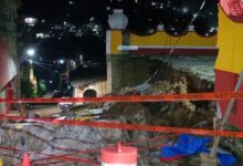 El colapso de aproximadamente 200 metros de la barda perimetral de la iglesia de Zoquitlán provocó la indignación de vecinos y feligreses.