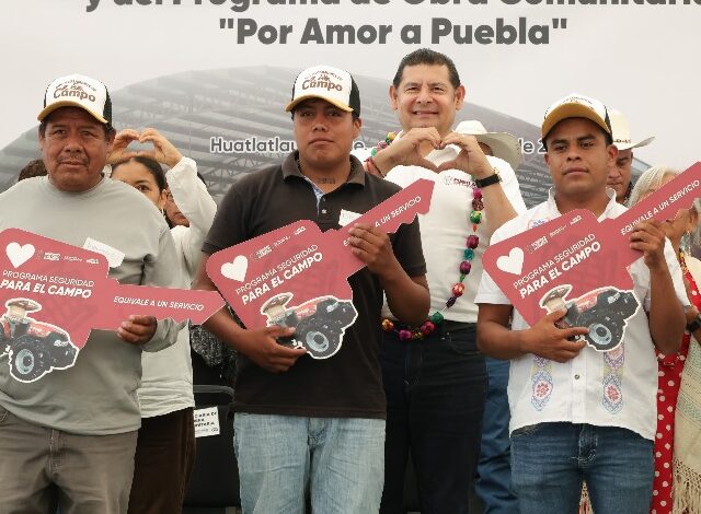 El Gobierno de Puebla destina este año 1,700 millones de pesos al sector agropecuario y alista una inversión récord de 2,000 millones para 2027