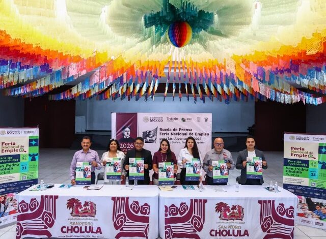 San Pedro Cholula albergará la Feria Nacional de Empleo para las Juventudes 2026. Este evento de reclutamiento surge del trabajo coordinado entre el Gobierno del Estado de Puebla y el Ayuntamiento municipal para impulsar el desarrollo económico local.
