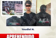 La Fiscalía General del Estado cumplió una orden de aprehensión en contra de Yeudiel N., probable responsable del feminicidio de Karla Valeria, ocurrido el pasado 26 de julio en un domicilio de San Aparicio, Puebla.