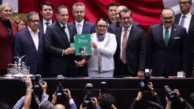La secretaria de Gobernación, Rosa Icela Rodríguez, acudió este 1 de septiembre de 2026 a la Cámara de Diputados para entregar el Segundo Informe de Gobierno de la presidenta Claudia Sheinbaum.