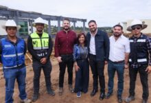 La gobernadora de Tlaxcala, Lorena Cuéllar Cisneros, supervisó los avances en la edificación de las sedes del Archivo General y la Dirección de Notarías y Registros Públicos en Apizaco