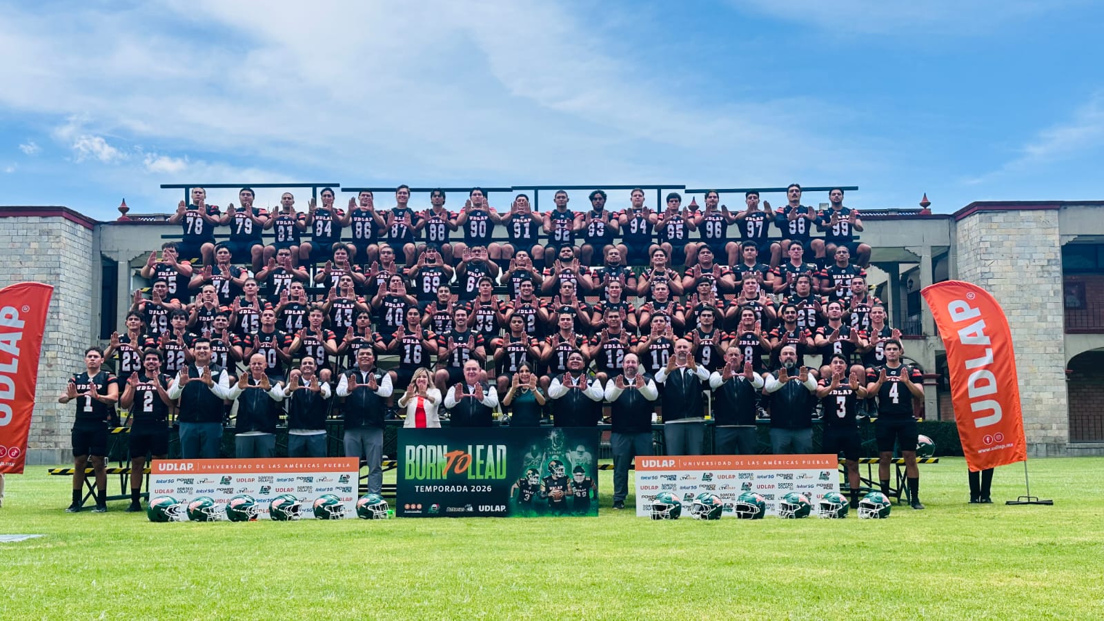 Aztecas Udlap, listos para la temporada 2026 de los 14 Grandes de la Onefa