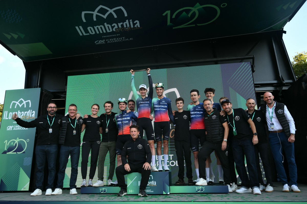 Seixas se gradúa en el Giro de Lombardía; Isaac Del Toro, fuera del Top 20