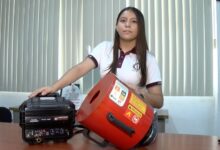 Ángela Karime gana oro con su invento “Vortex Tech” en Indonesia; conoce las becas e incentivos educativos vigentes y postula