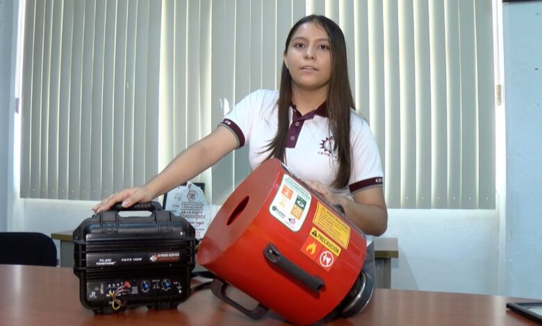 Ángela Karime gana oro con su invento “Vortex Tech” en Indonesia; conoce las becas e incentivos educativos vigentes y postula