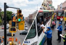 Anuncian modernización de semáforos en Bulevar 5 de Mayo y operativos al transporte público