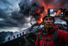Caza de likes en el infierno El peligro mortal y el costo de desafiar al Popocatépetl por un video viral