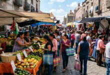 Comercio formal y tianguistas en Puebla prevén pérdidas por temporada de lluvias