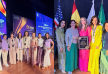 Destacan empresarias poblanas en Cumbre Nacional AMMJE 2026; otorgan presea a Coral Castillo de Cañedo
