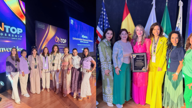 Destacan empresarias poblanas en Cumbre Nacional AMMJE 2026; otorgan presea a Coral Castillo de Cañedo
