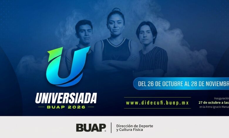 Inauguran Universiada BUAP 2026 La búsqueda de talentos rumbo a la fase nacional
