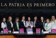 Llevan empresarias poblanas de AMMJE Angelópolis sus historias de éxito al Senado de la República
