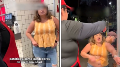 Mujer estadounidense agrede a mexicanos con comentarios racistas y xenófobos en la Taquería Orinoco de la Condesa. CDMX