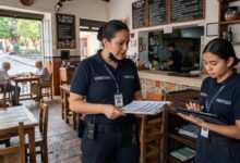 Operativos de inspección y revisión de licencias en bares de la zona Angelópolis