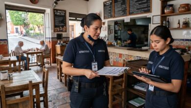 Operativos de inspección y revisión de licencias en bares de la zona Angelópolis