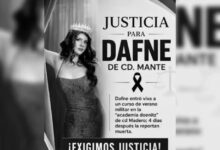 Un juez dictó fallo condenatorio contra Gabriel N. por el delito de abuso sexual agravado en contra de su hija, Dafne Zapata, la menor que falleció en un campamento de verano de la Academia Militarizada Doenitz en Tamaulipas.