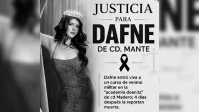 Un juez dictó fallo condenatorio contra Gabriel N. por el delito de abuso sexual agravado en contra de su hija, Dafne Zapata, la menor que falleció en un campamento de verano de la Academia Militarizada Doenitz en Tamaulipas.