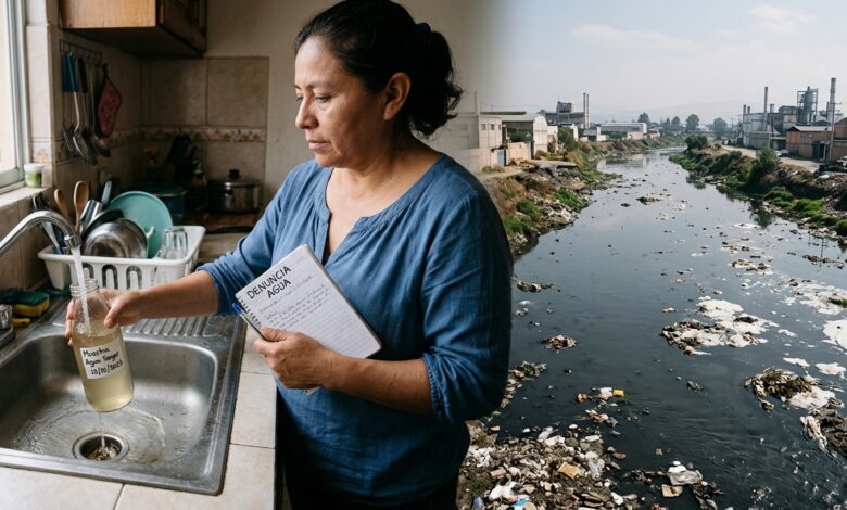 ¡Agua azul en Guadalajara! Cómo denunciar agua contaminada en mi hogar en Puebla